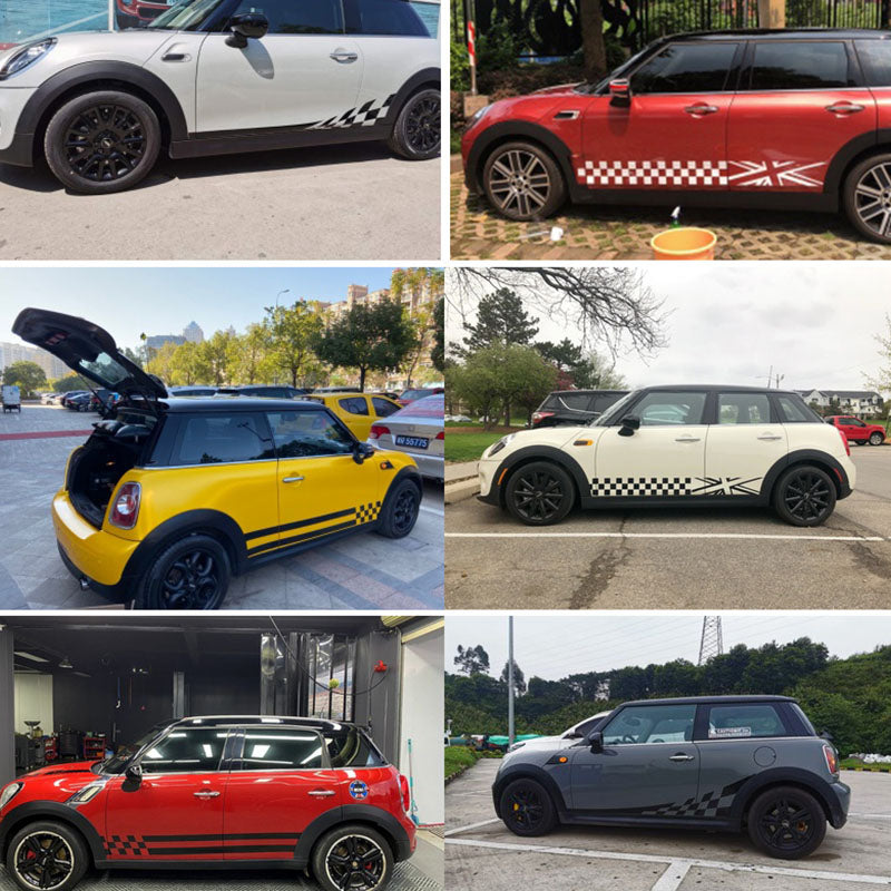 Auto-Aufkleber Körperlinie Farbe Streifen Dekoration – Bild 5 | LuxeStyle