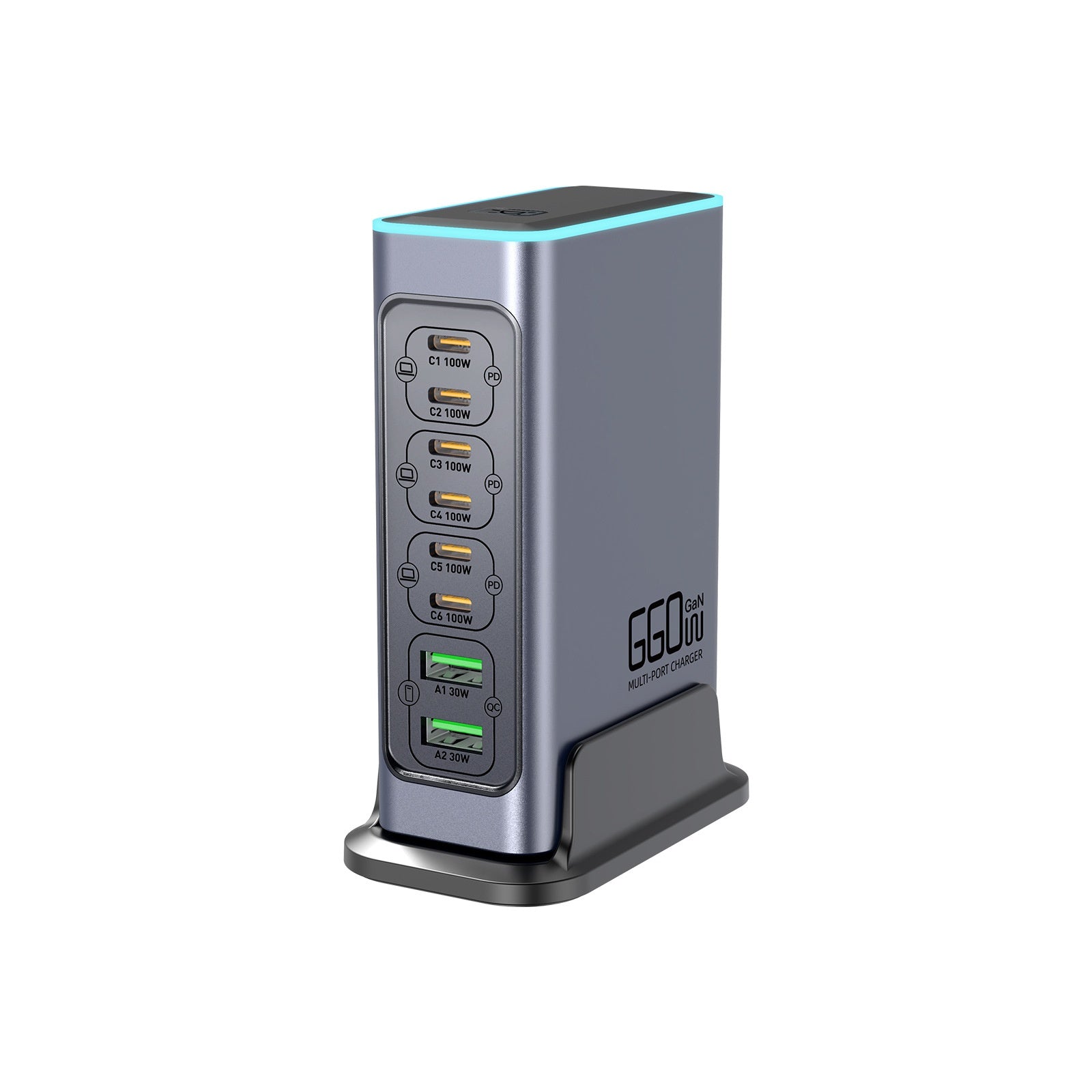 660W Gallium Nitride Multiport-Ladegerät