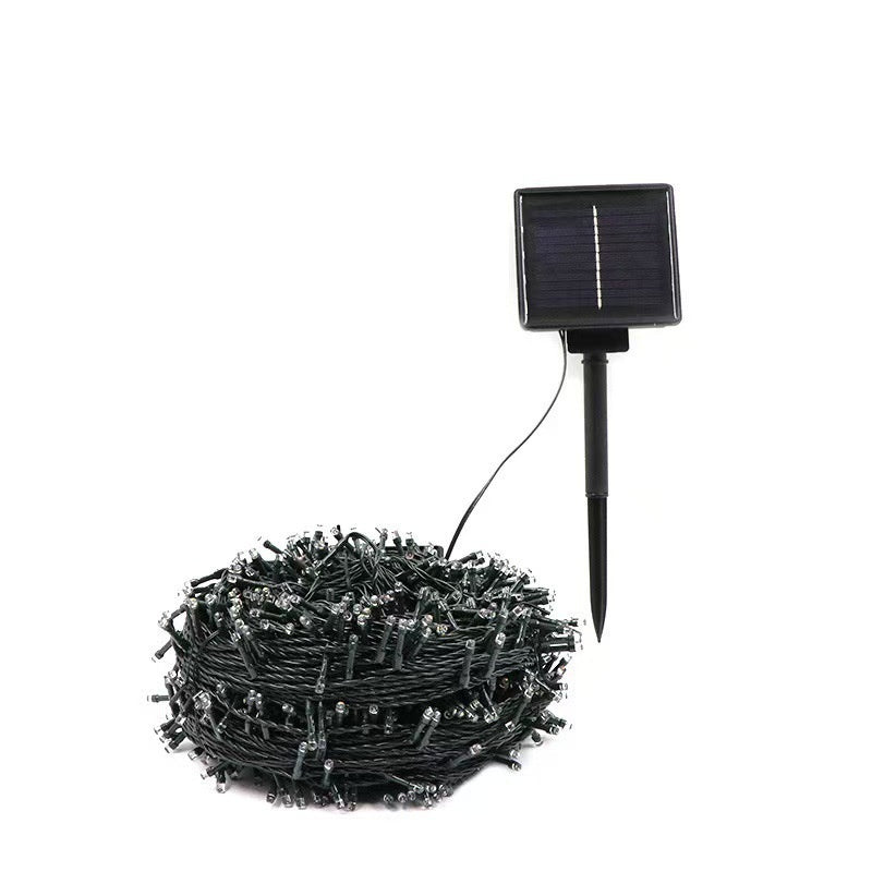 Solarbetriebene Gartenlichtkette 12 m – 100 Lichter | LuxeStyle