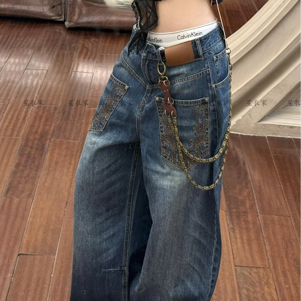 Retro-Hose straight-leg