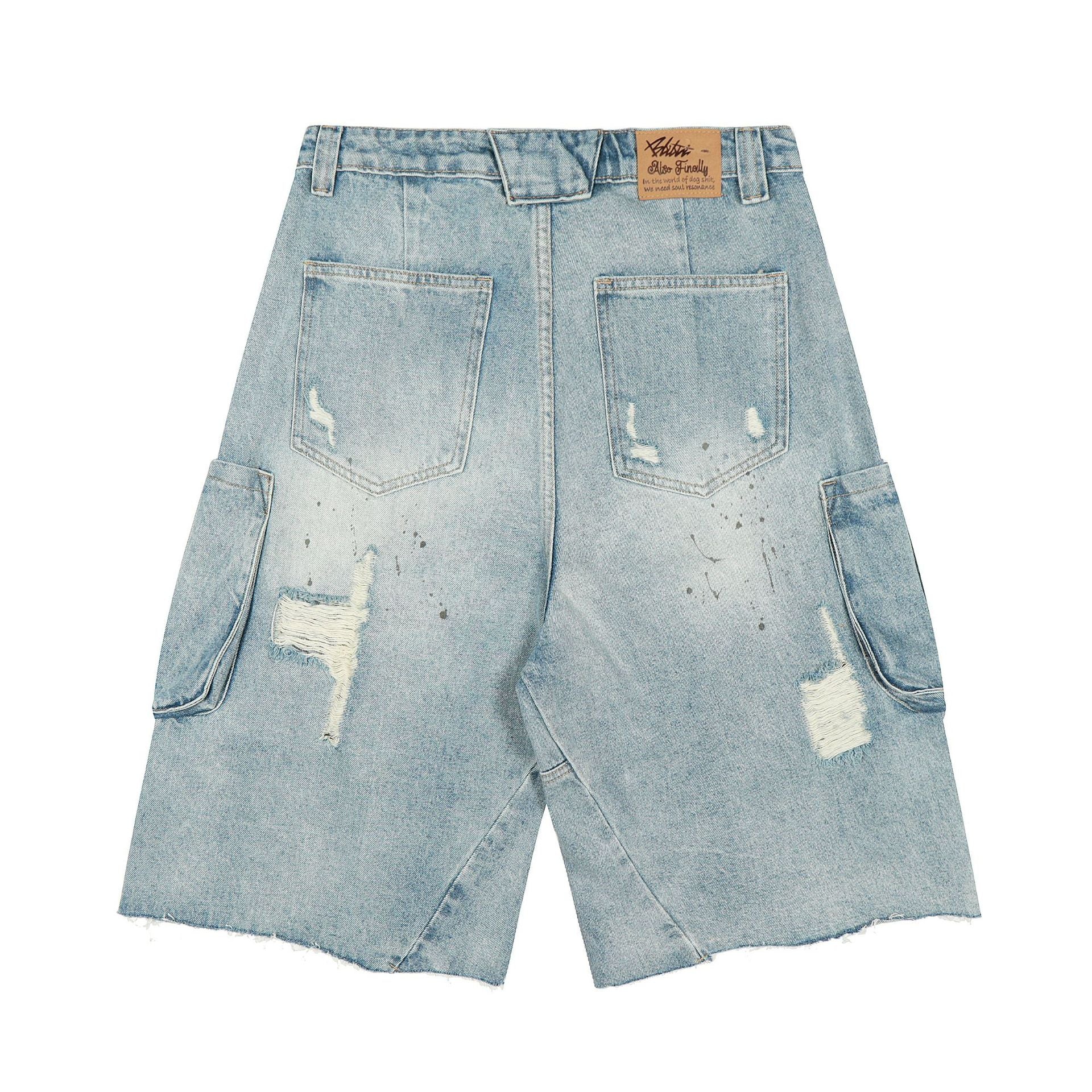Vintage Ripped Jeans