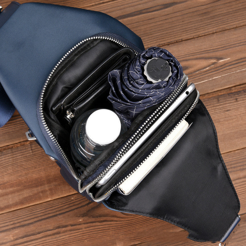 Messenger Bag aus Oxford-Stoff für Herren – Bild 5 | LuxeStyle