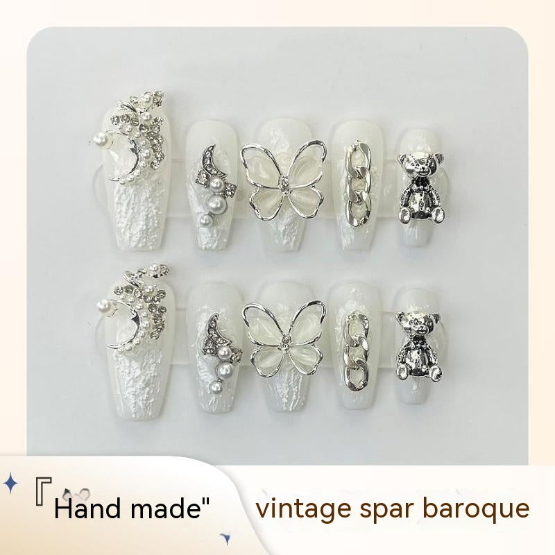 Barocke Schmetterlings-Press-on-Nägel – Bild 5 | LuxeStyle