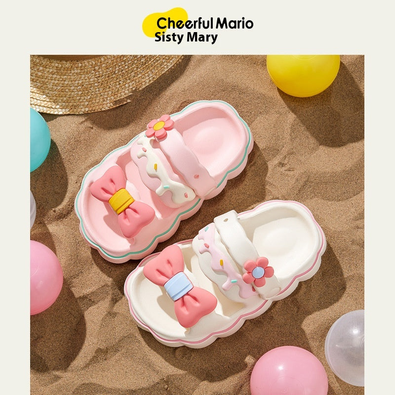 Kinder-Sandalen mit Cartoon-Muster