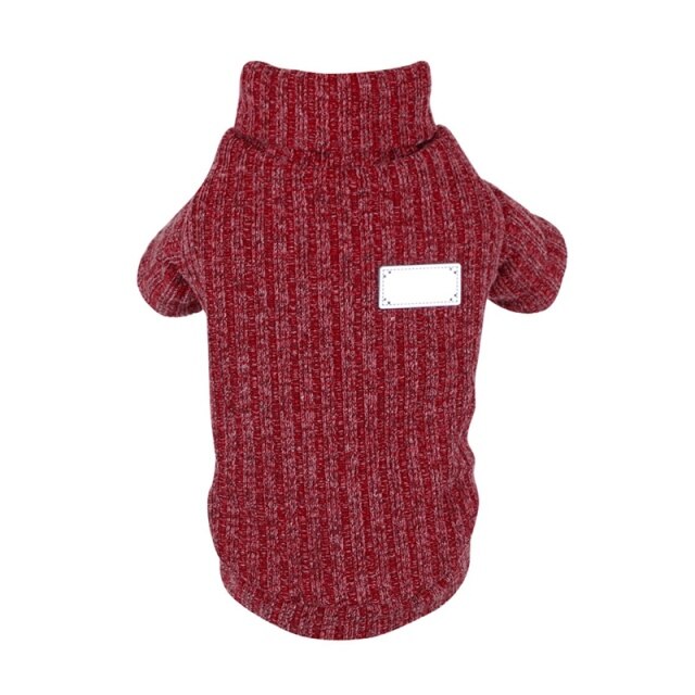 Dicker Herbst-Winter-Pullover für Hunde – Bild 8 | LuxeStyle