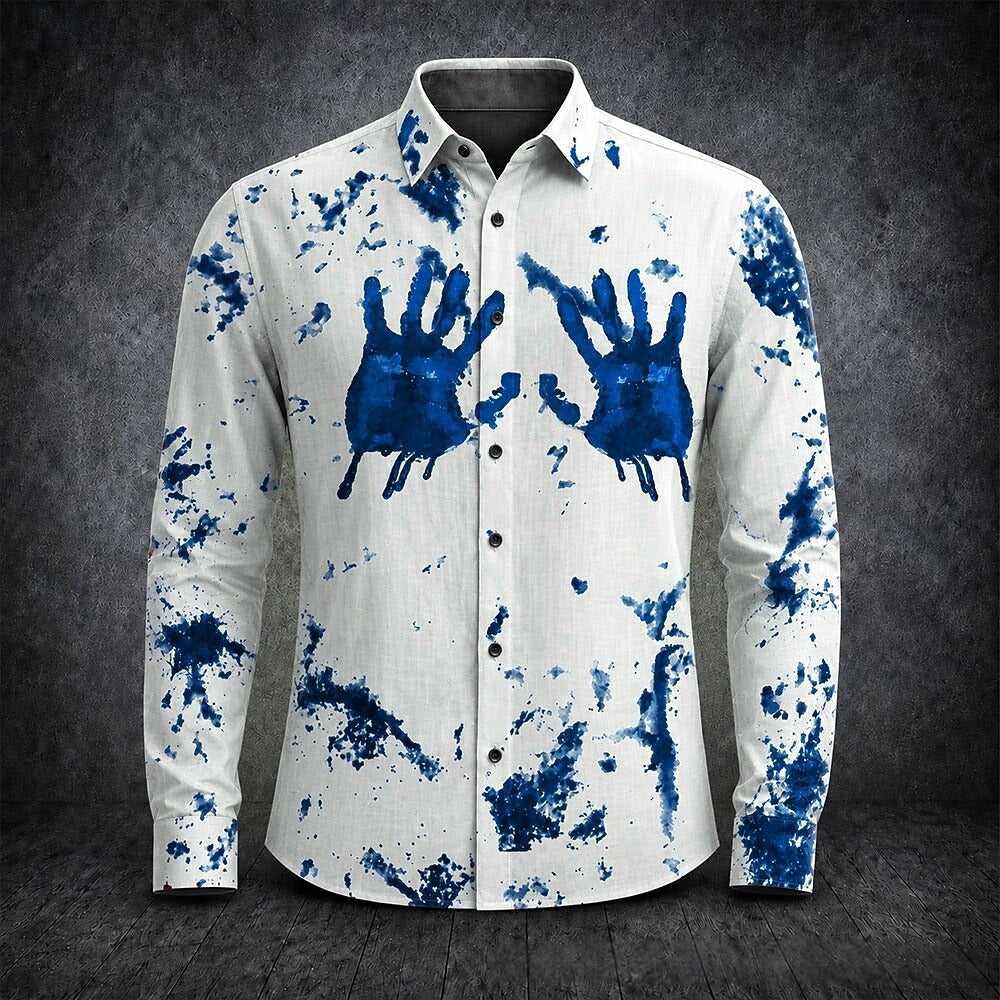 Halloween 3D Digitaldruck Langarmshirt – Bild 4 | LuxeStyle