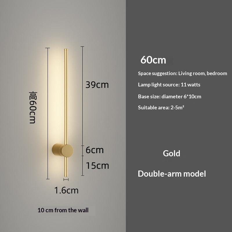 Minimalistische Wandlampen-Strip 60-150 cm – Bild 6 | LuxeStyle