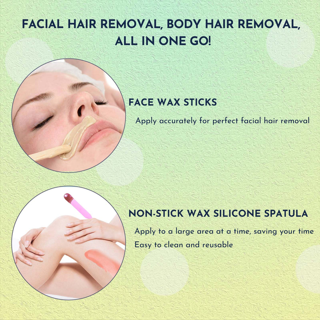 WUWUVISTA Waxing Kit 19-teilig