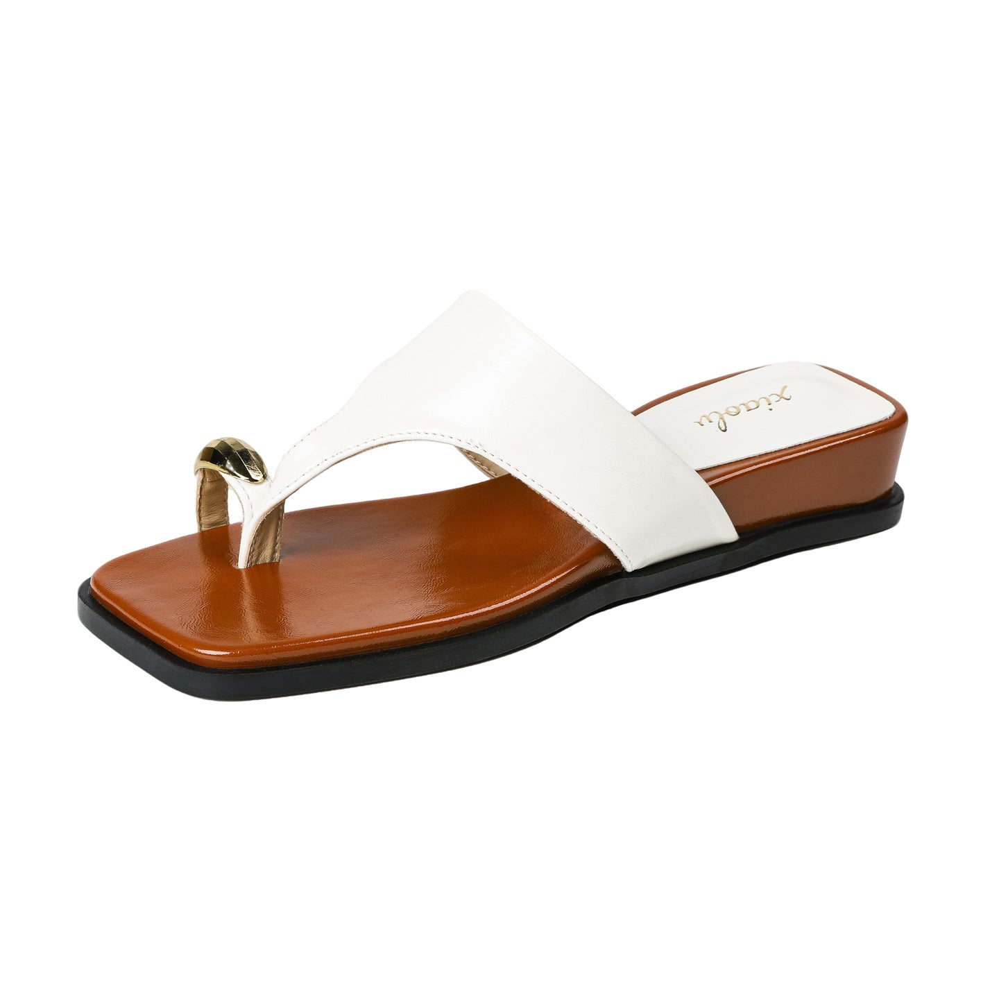 Damen-Sandalen mit Wedge-Absatz, offener Zeh, Höhe erhöhend, bequem, s