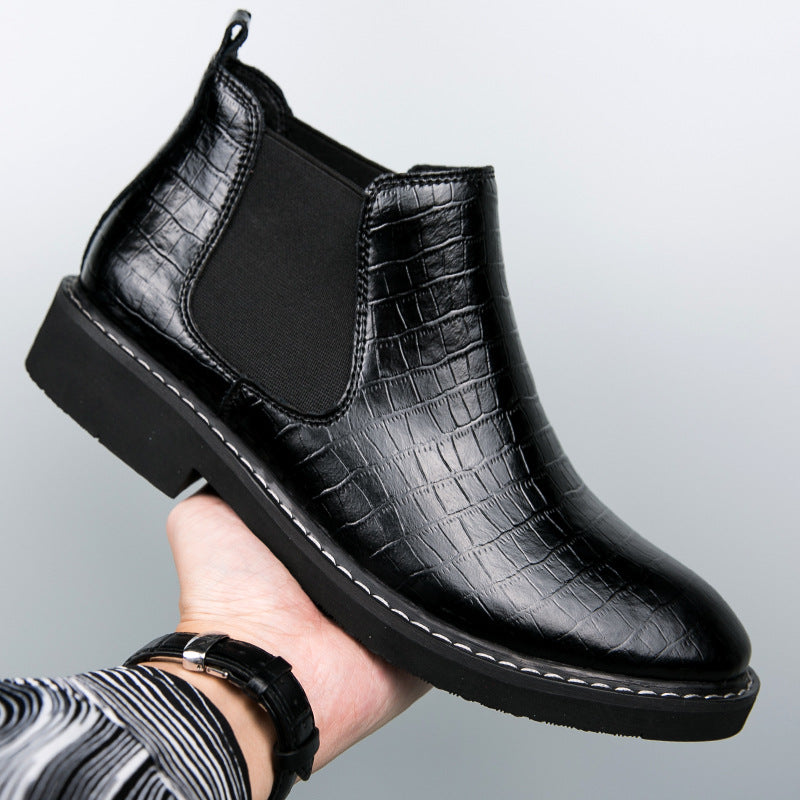 Herren Lederboots mit höherem Schaft – Bild 7 | LuxeStyle