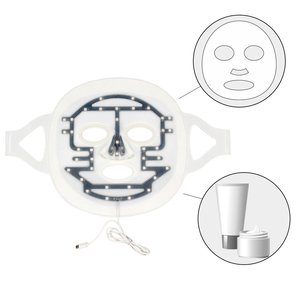 LED-Maske für Akne-Behandlung