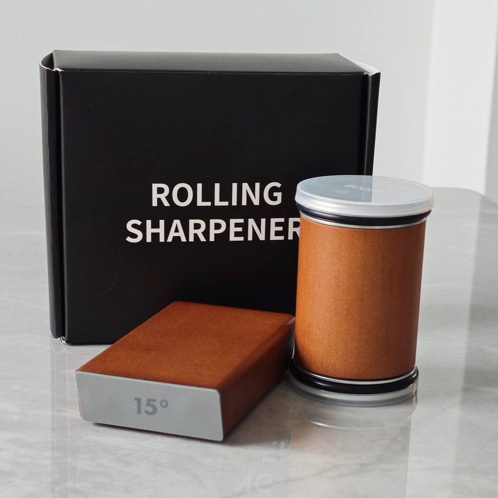 Rollender Messerschärfer mit Diamantbeschichtung