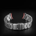 Stainless Steel Armband mit 5 Perlen