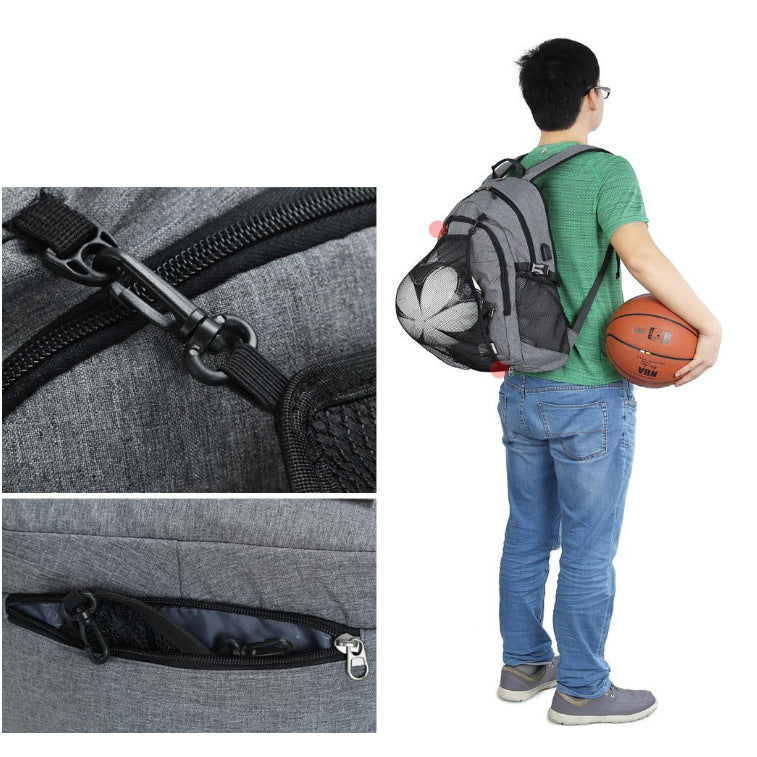Anti-Theft USB-Laptop-Rucksack mit Schultergurten