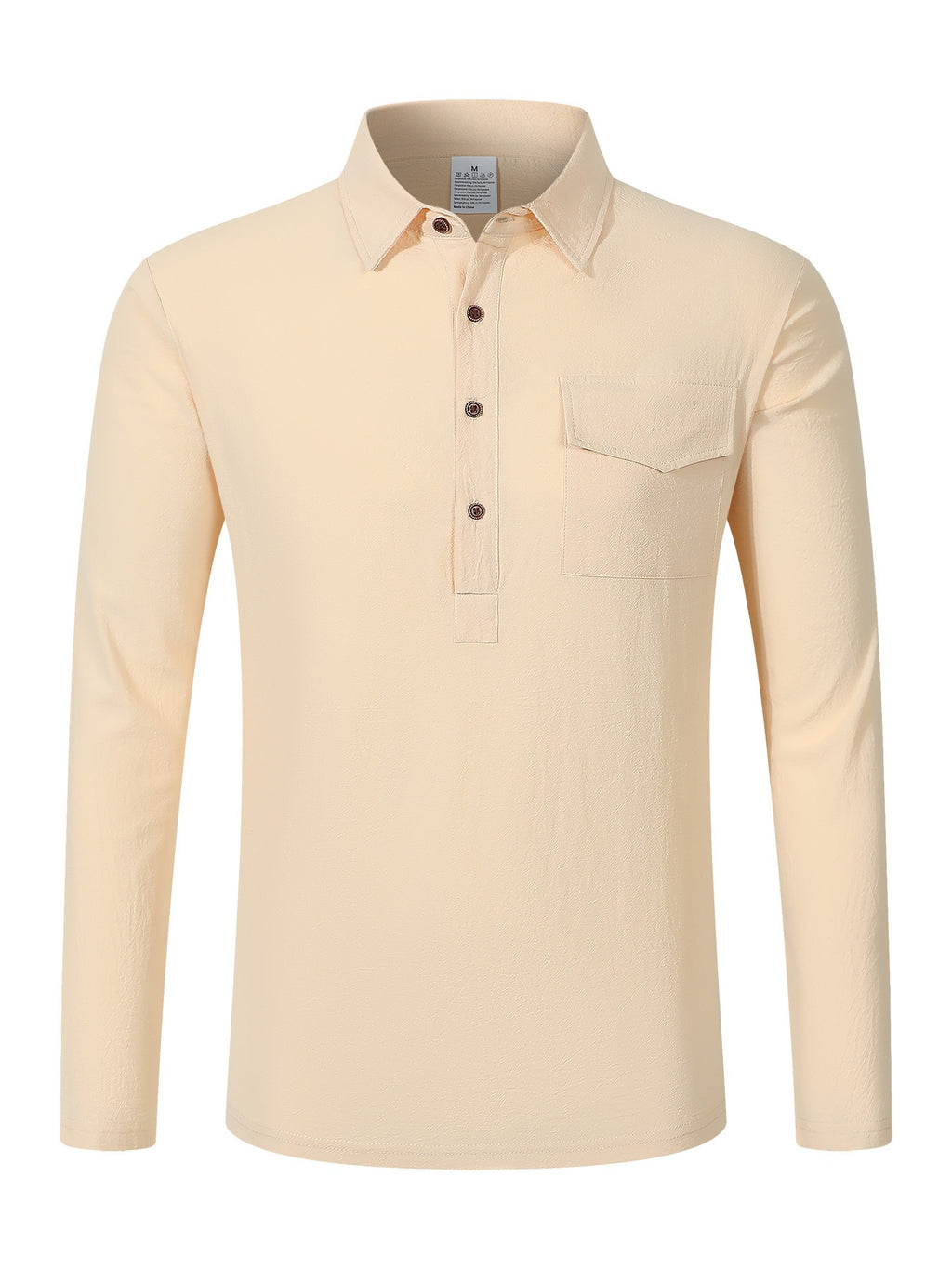 Slim-Fit Leinen-Polohemd – Bild 2 | LuxeStyle