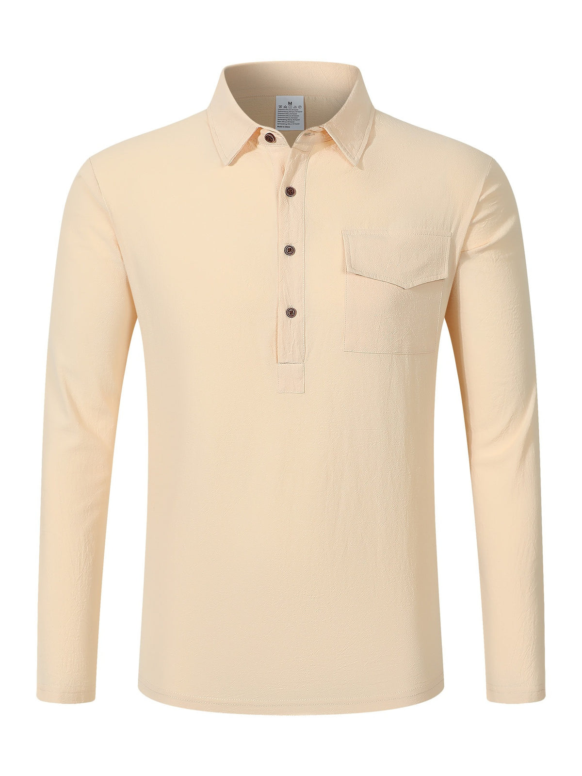 Slim-Fit Leinen-Polohemd – Bild 2 | LuxeStyle