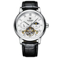 Automatische Herrenuhr mit Lederarmband – Bild 1 | LuxeStyle