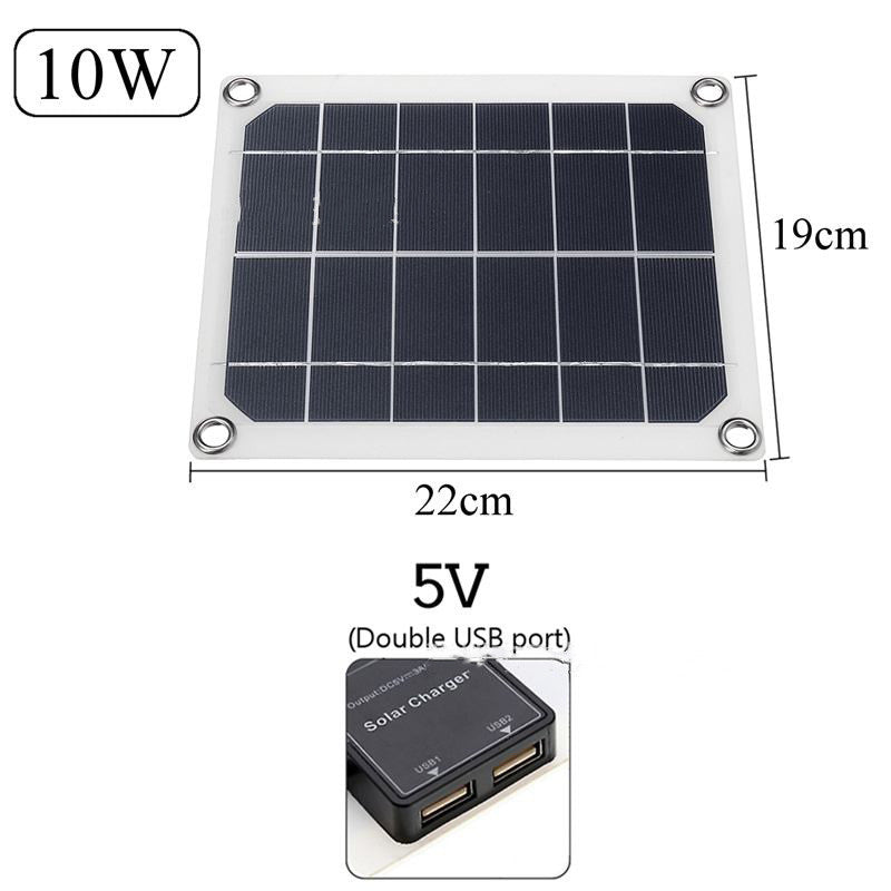 Solarpanel mit Dual-USB-Anschluss – Bild 5 | LuxeStyle