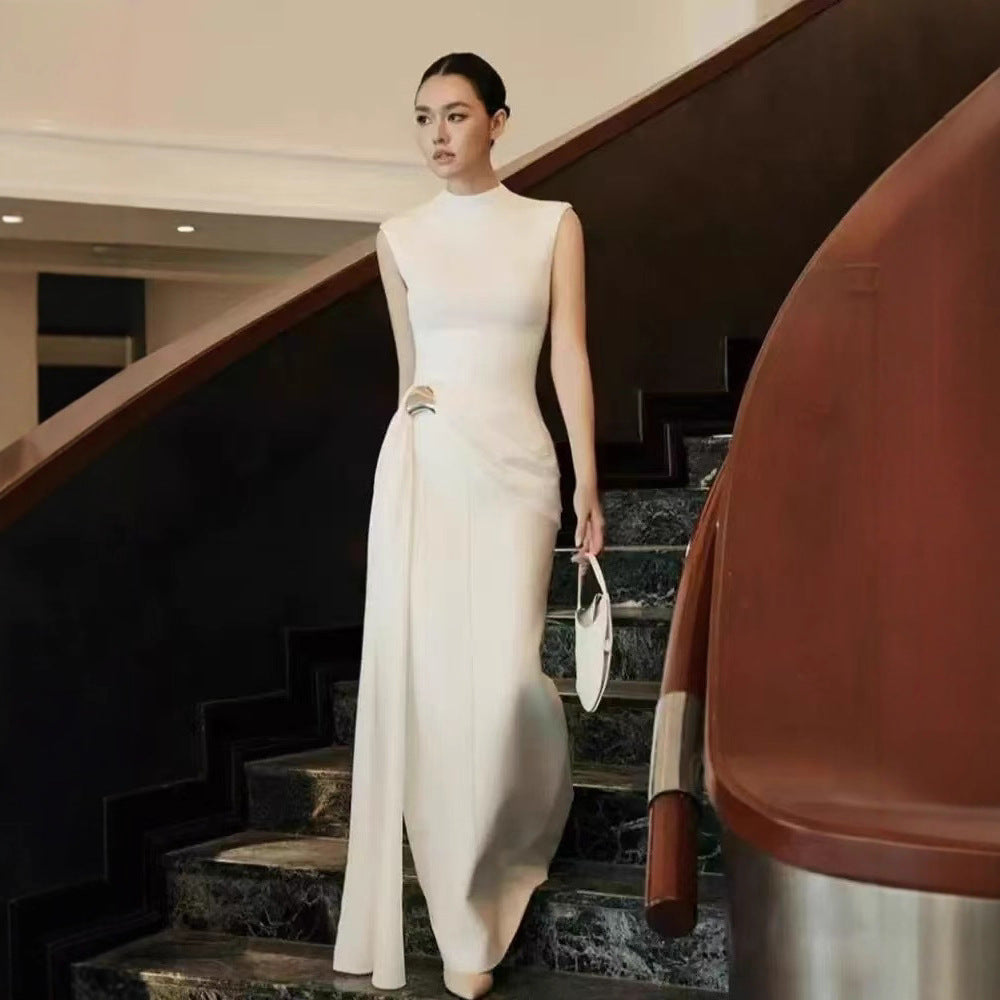Hochwertiges Figurbetontes Vest-Kleid