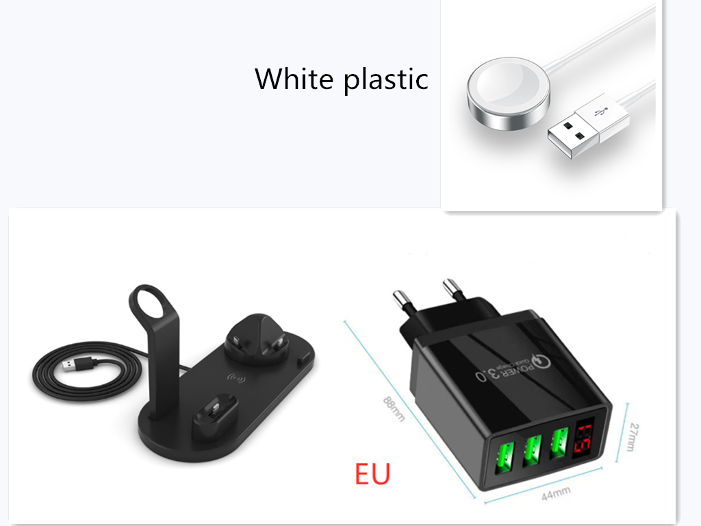 4-in-1 Wireless Ladestation mit Schnellladefunktion