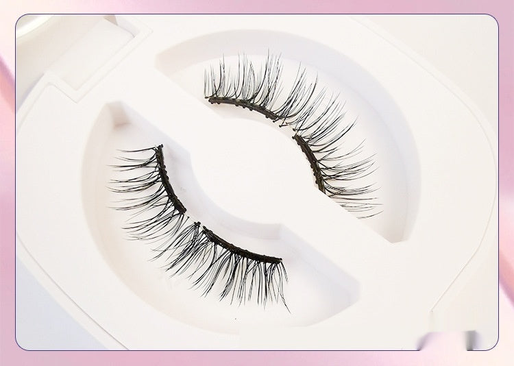 Magnetische Wimpern mit integrierter Zange
