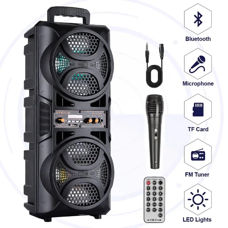 Party-Lautsprecher mit Bluetooth & Karaoke