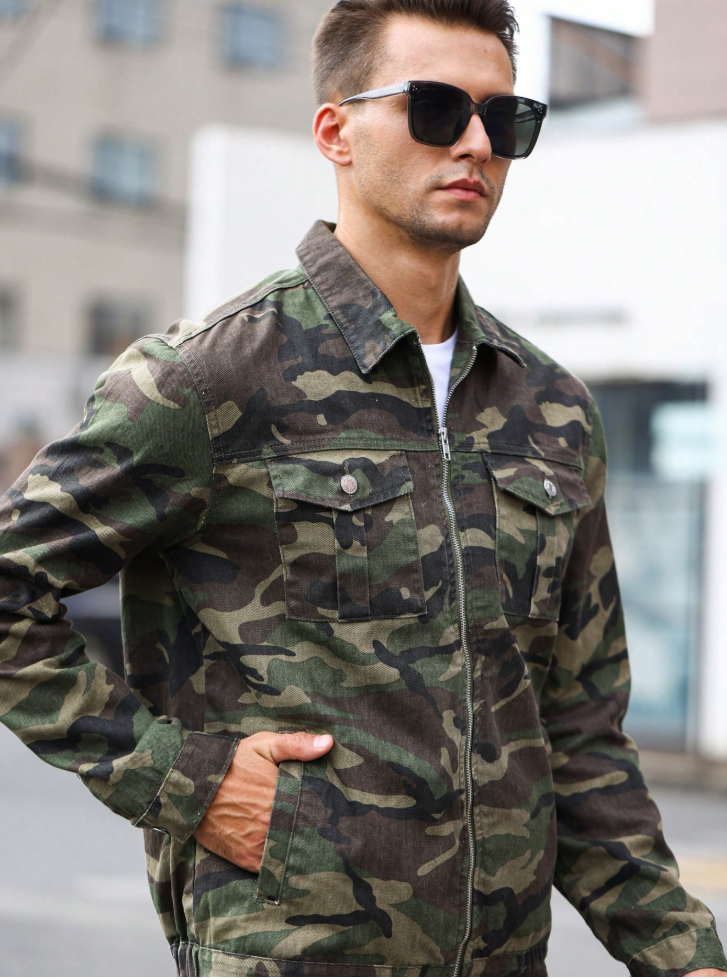 Taillierte Jeansjacke für Herren – Y110S – Ansicht 4