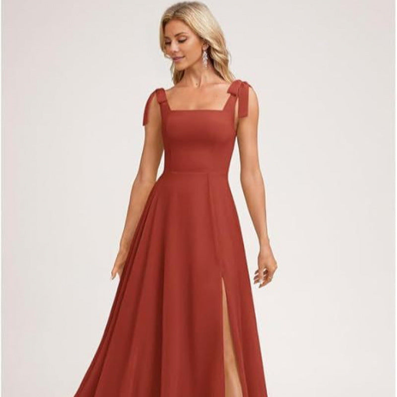 Elegantes Maxikleid mit verstellbaren Trägern