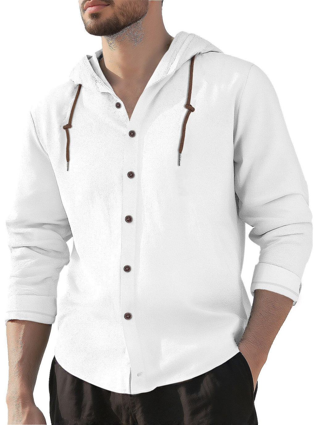 Legeres Langarmshirt aus Baumwolle
