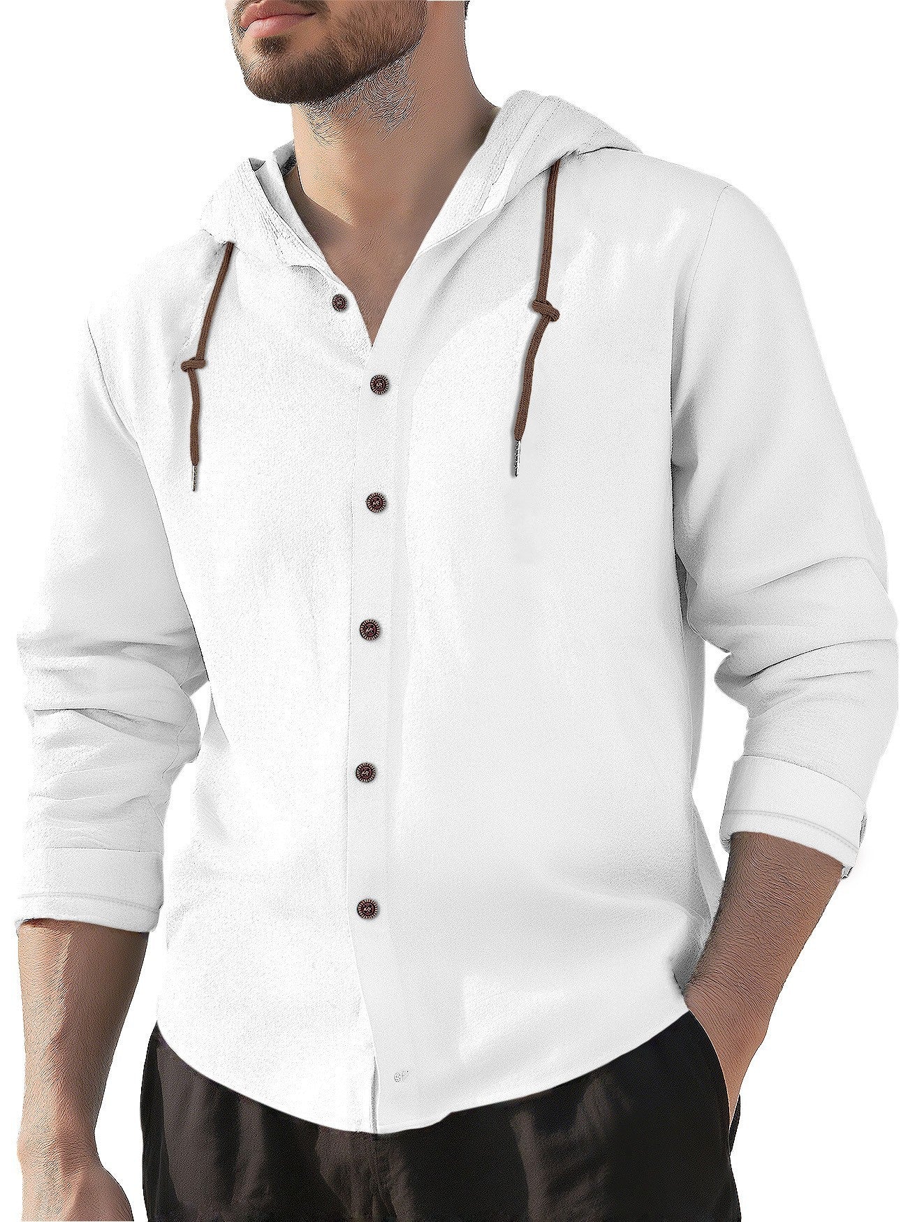 Legeres Langarmshirt aus Baumwolle