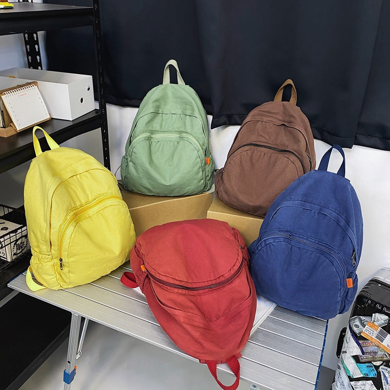 Canvas Rucksack für Freizeit und Reisen