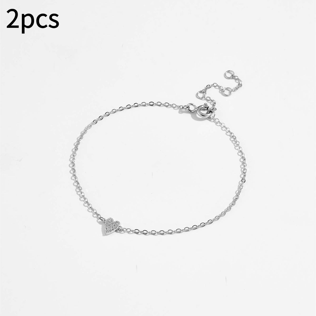 Retro Armband Herz aus 925er Sterlingsilber – Bild 6 | LuxeStyle