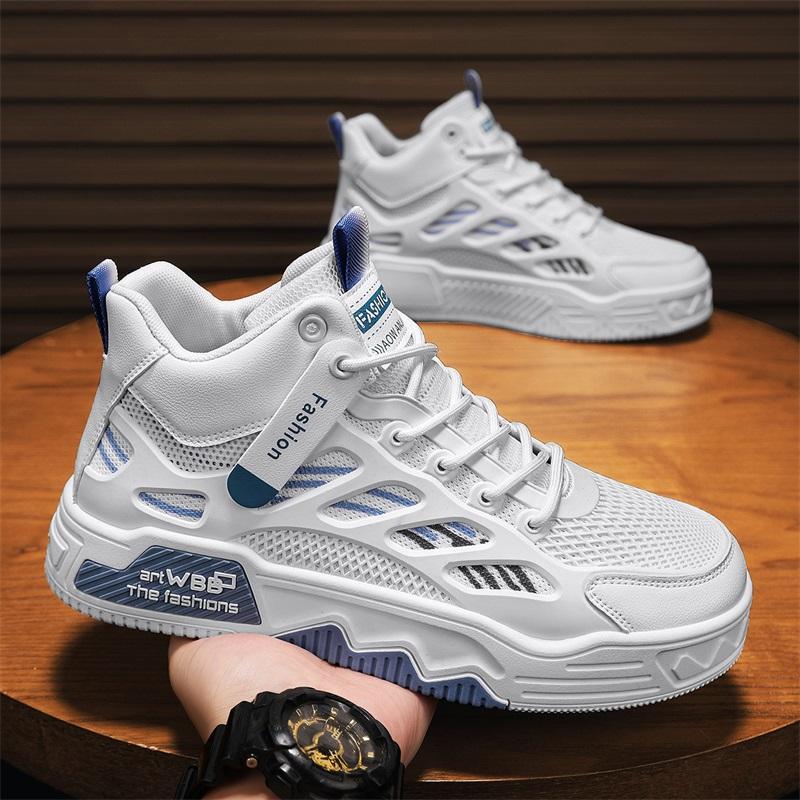 Atmungsaktive Chunky High-top Sneaker