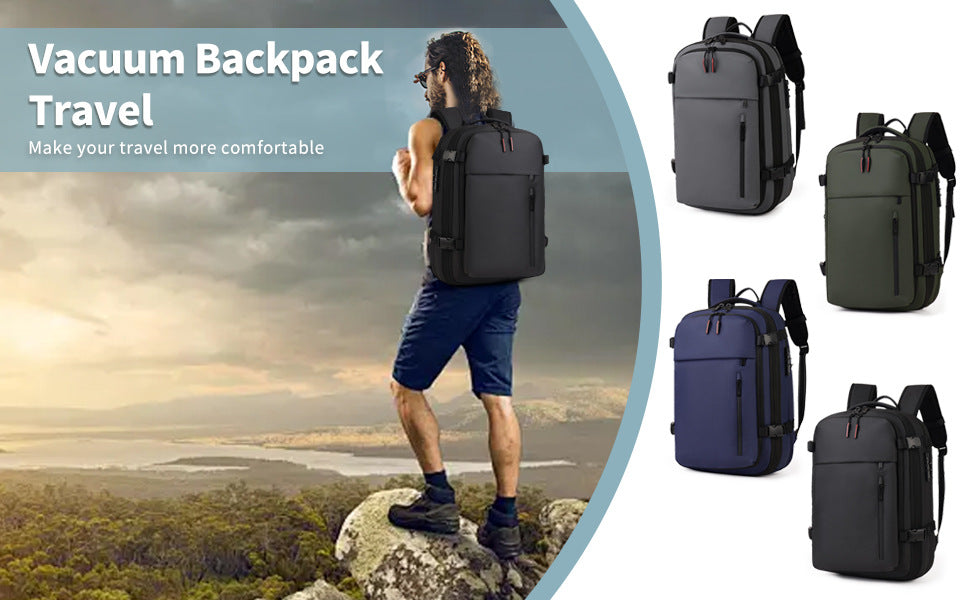 Kompressionsrucksack mit USB-Ladeanschluss – Bild 13 | LuxeStyle