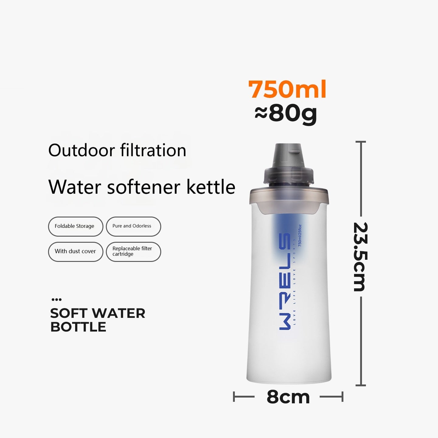 Wasserreiniger-Flasche
