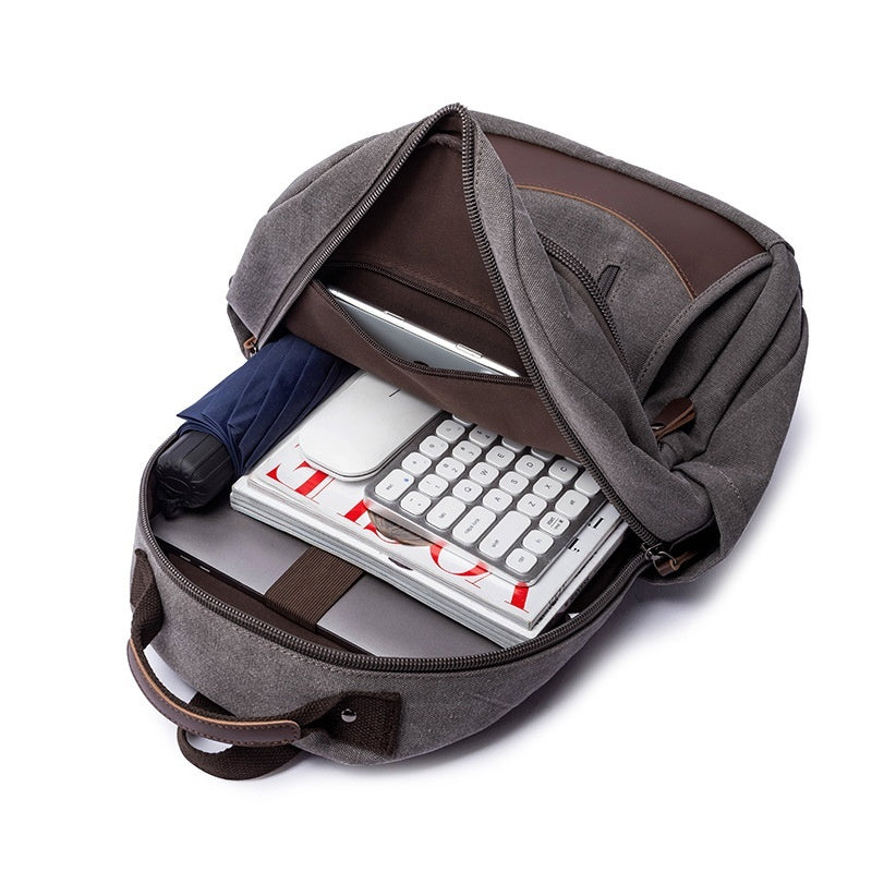 Einfarbiger Rucksack für Unisex