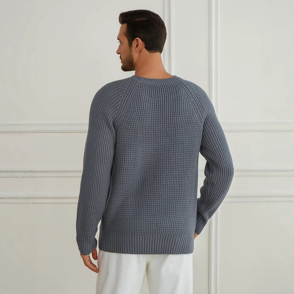 Langarmpullover mit Rundhalsausschnitt – Bild 6 | LuxeStyle