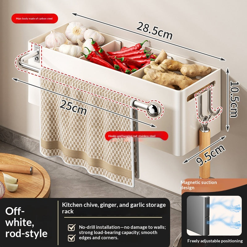 Wandmontiertes Küchenregal – Bild 4 | LuxeStyle