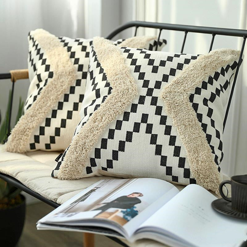 Marokkanisches Kissen mit Quasten – Bild 3 | LuxeStyle