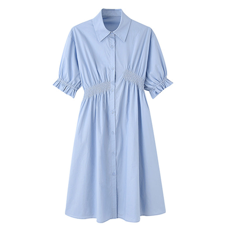 Asymmetrisches Midi-Kleid