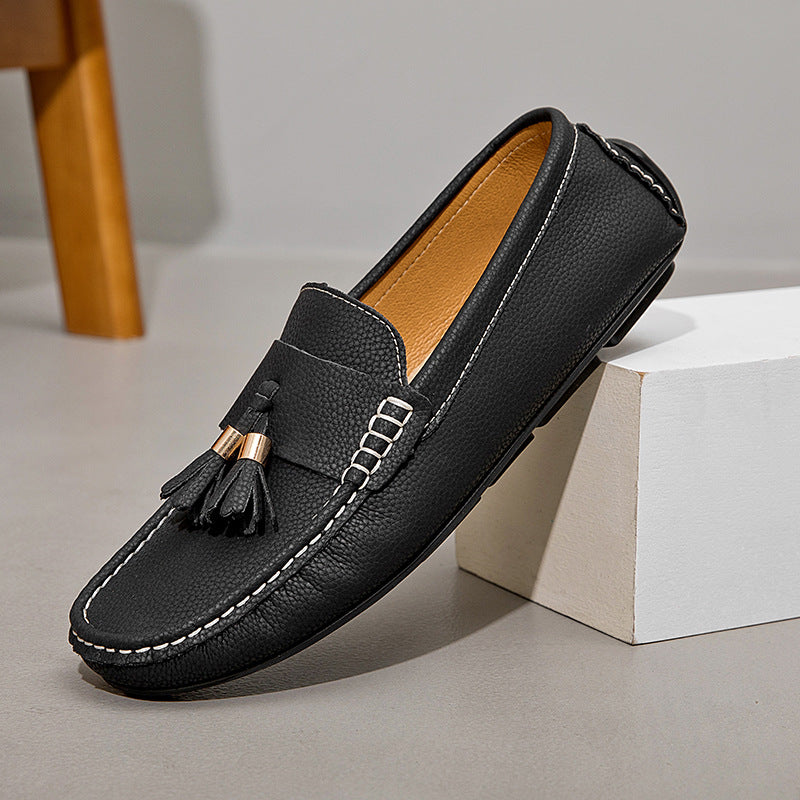 Herren Loafer aus Wildlederimitat