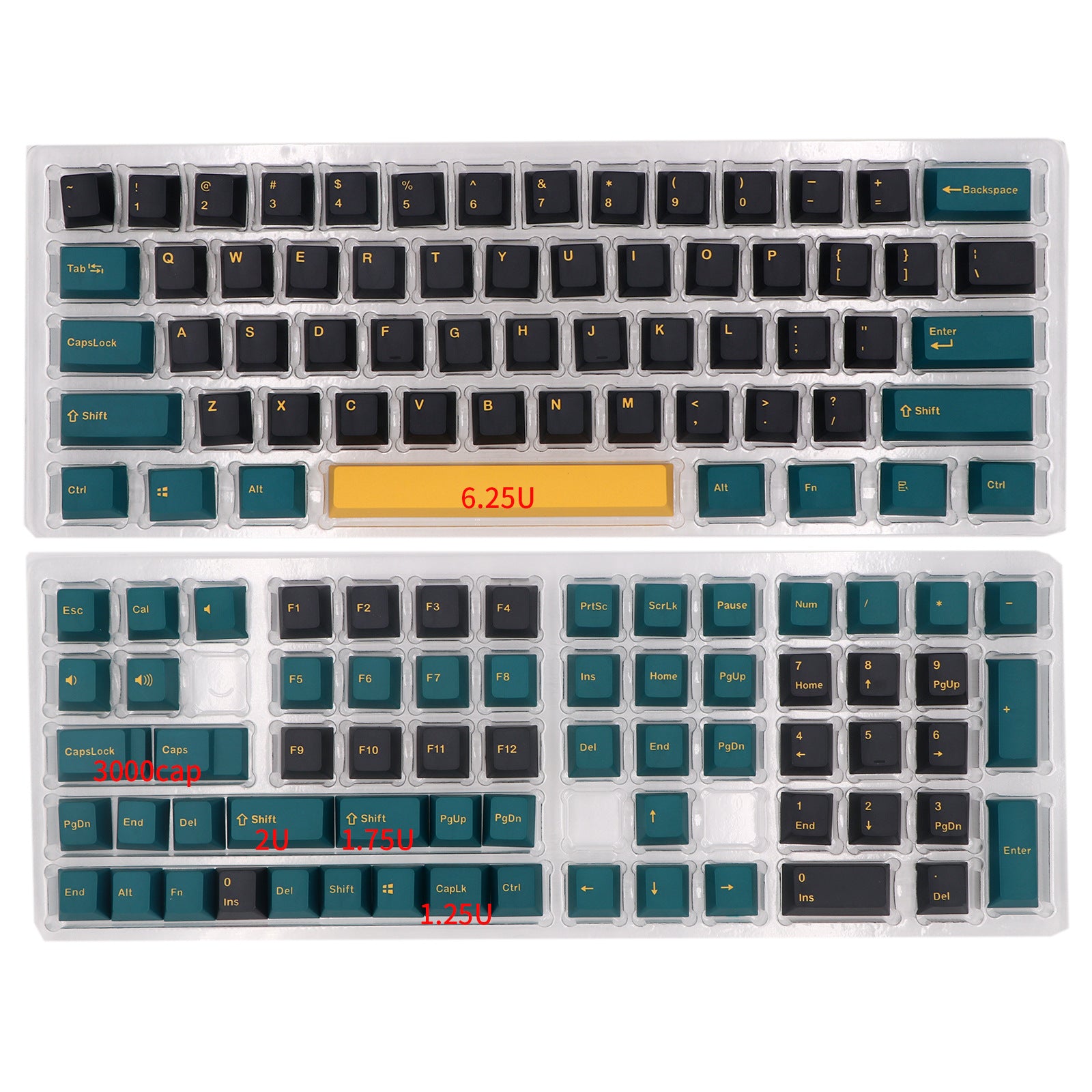 Mars Green PBT Tastenkappen-Set
