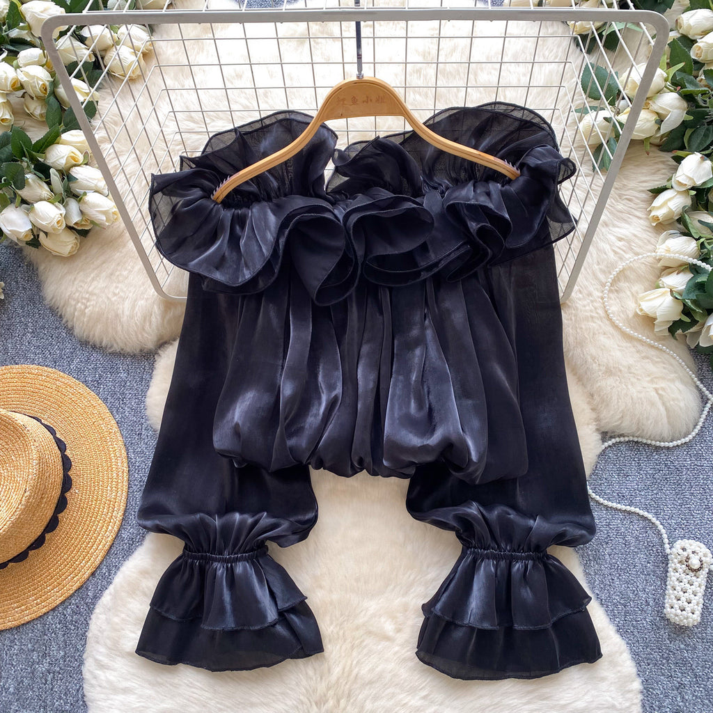 Off-the-Shoulder Bluse