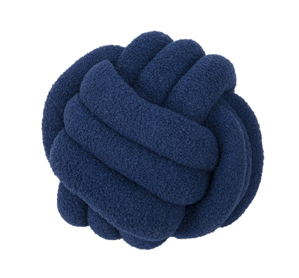 Rundes Kissen aus Lammwolle für Sofa & Bett
