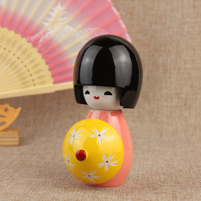 Kimono Puppe für Sushi Restaurant Deko