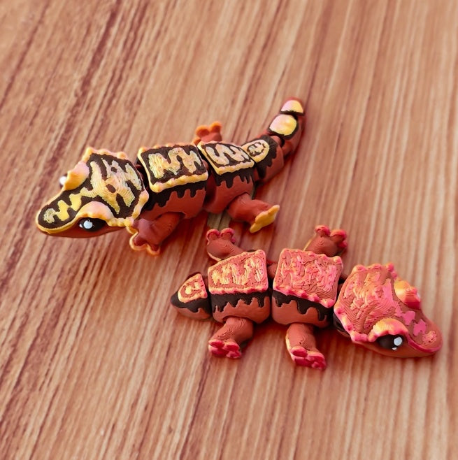 Gelenk-Gecko Spielzeug mit Hörnern – Bild 7 | LuxeStyle