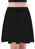 Skort mit Blumenmuster, hoher Taille & Shorts