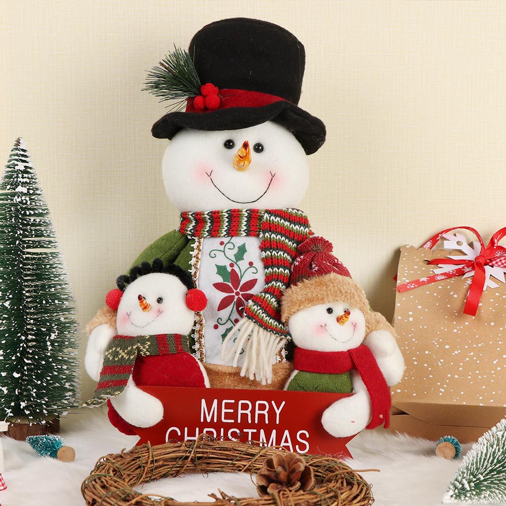 Weihnachtsfigur Weihnachtsmann oder Schneemann – Bild 6 | LuxeStyle
