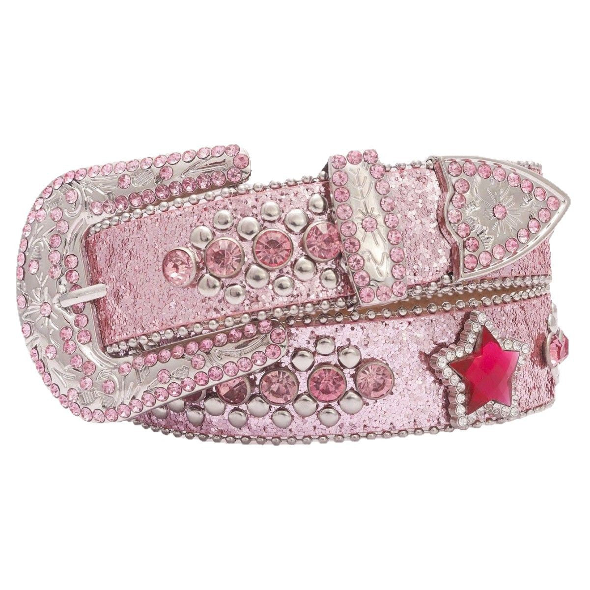 Damen-Gürtel mit Stern-Schnalle