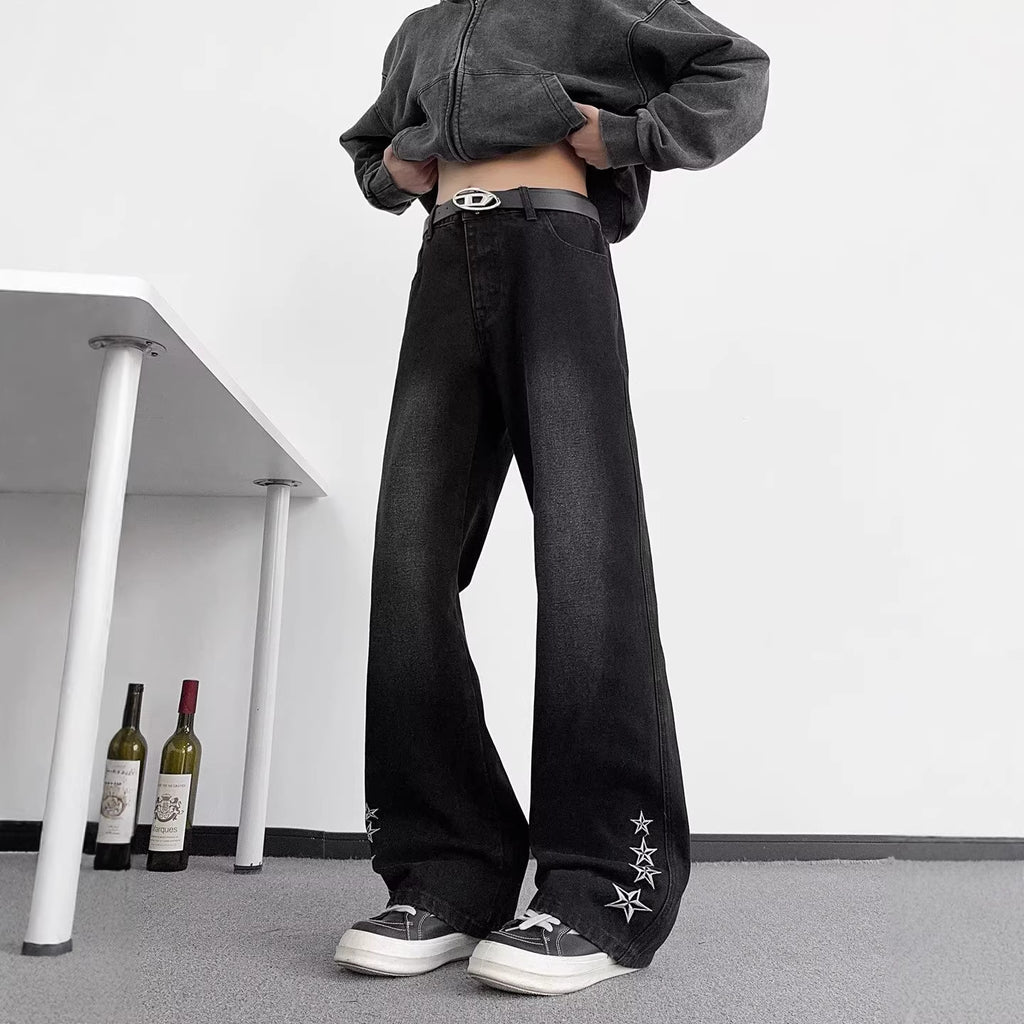 Gestickte Jeans